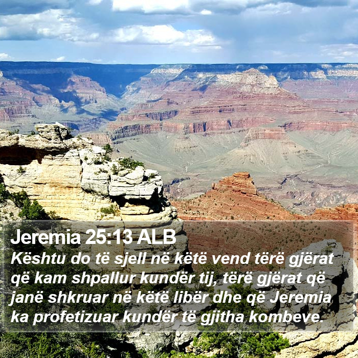 Jeremia 25:13 ALB Bible Study