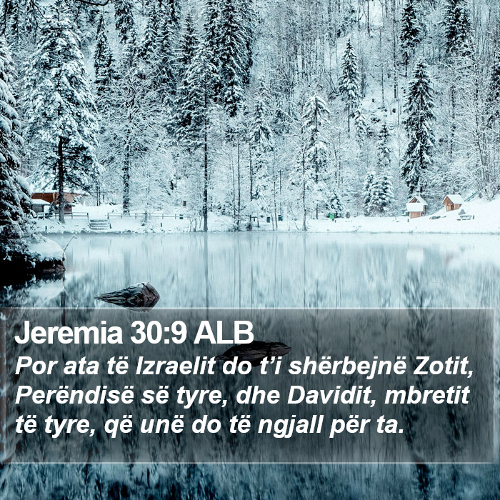 Jeremia 30:9 ALB Bible Study