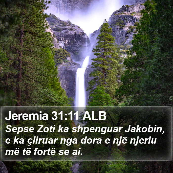 Jeremia 31:11 ALB Bible Study