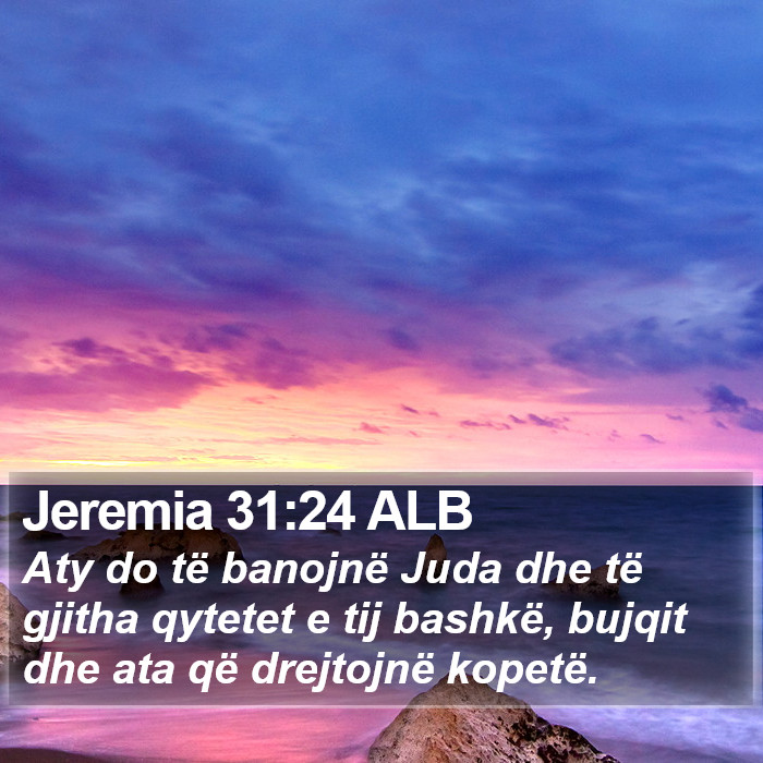 Jeremia 31:24 ALB Bible Study
