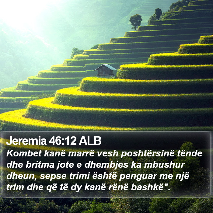 Jeremia 46:12 ALB Bible Study