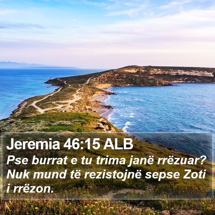 Jeremia 46:15 ALB Bible Study