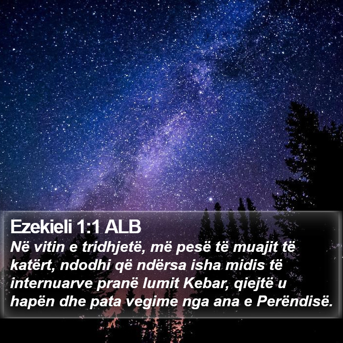 Ezekieli 1:1 ALB Bible Study