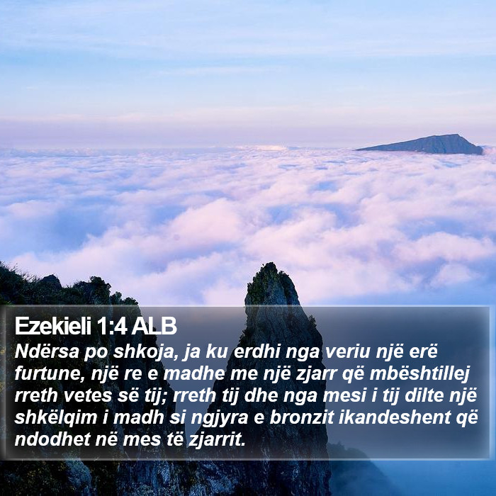 Ezekieli 1:4 ALB Bible Study