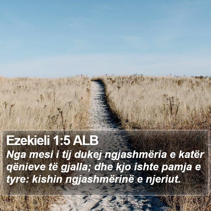 Ezekieli 1:5 ALB Bible Study