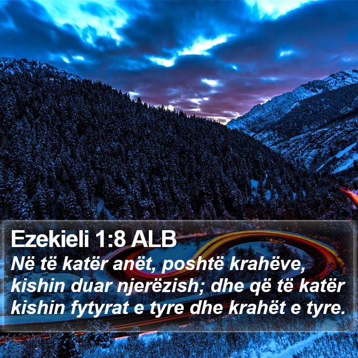 Ezekieli 1:8 ALB Bible Study