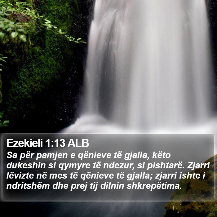 Ezekieli 1:13 ALB Bible Study