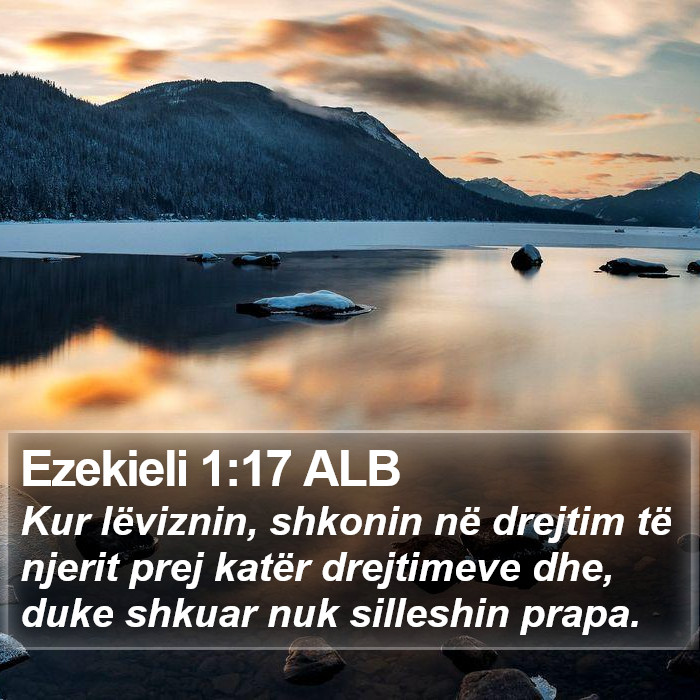 Ezekieli 1:17 ALB Bible Study