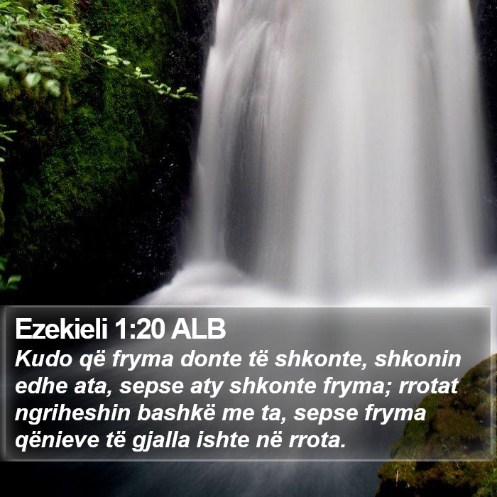 Ezekieli 1:20 ALB Bible Study