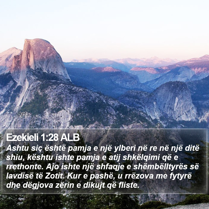 Ezekieli 1:28 ALB Bible Study