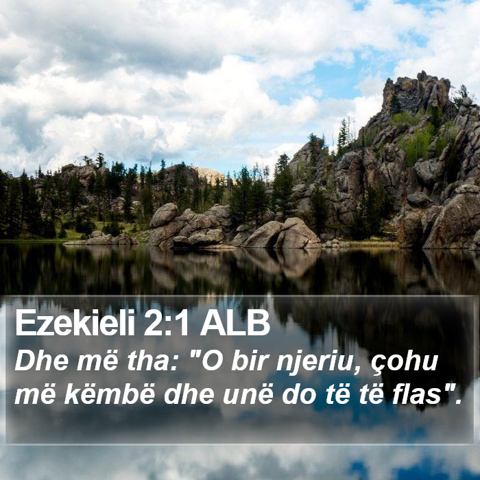 Ezekieli 2:1 ALB Bible Study