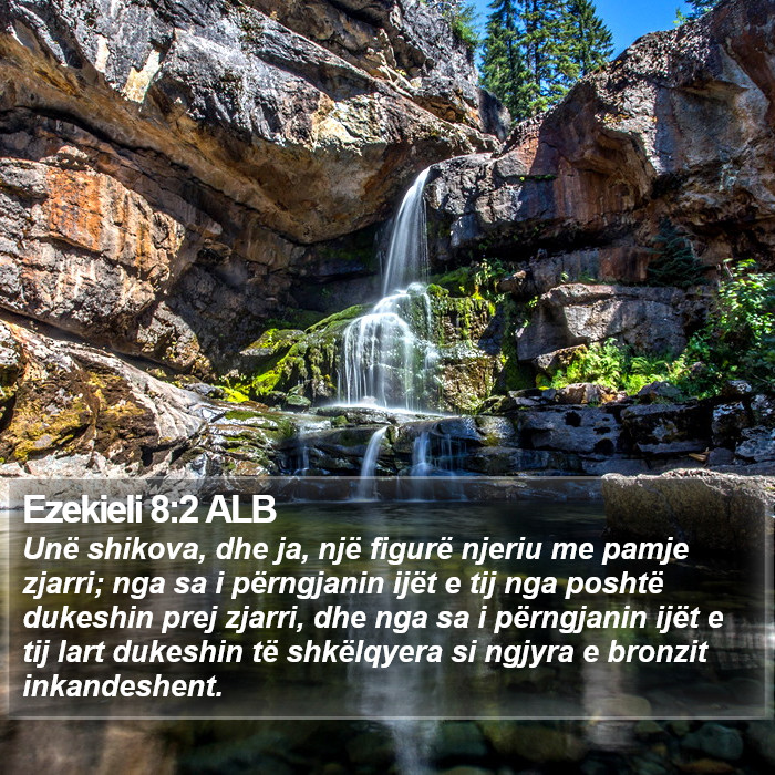 Ezekieli 8:2 ALB Bible Study