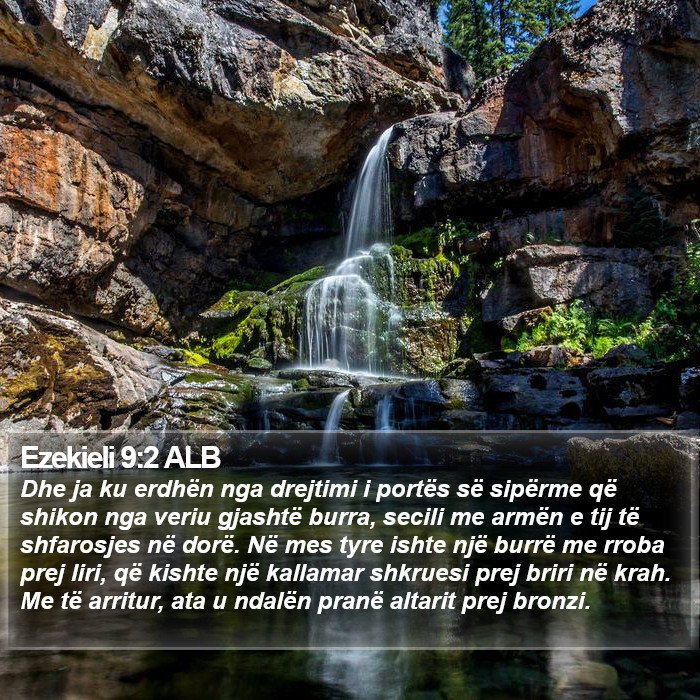 Ezekieli 9:2 ALB Bible Study