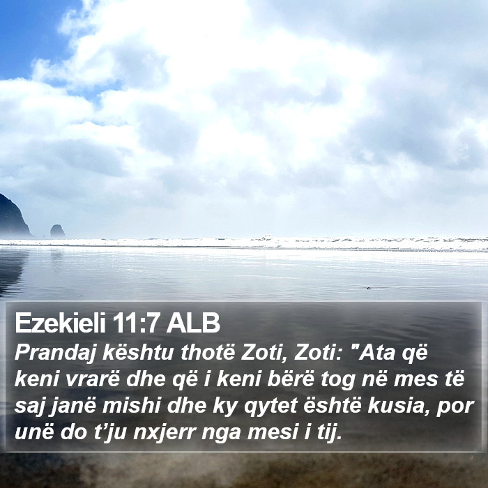 Ezekieli 11:7 ALB Bible Study