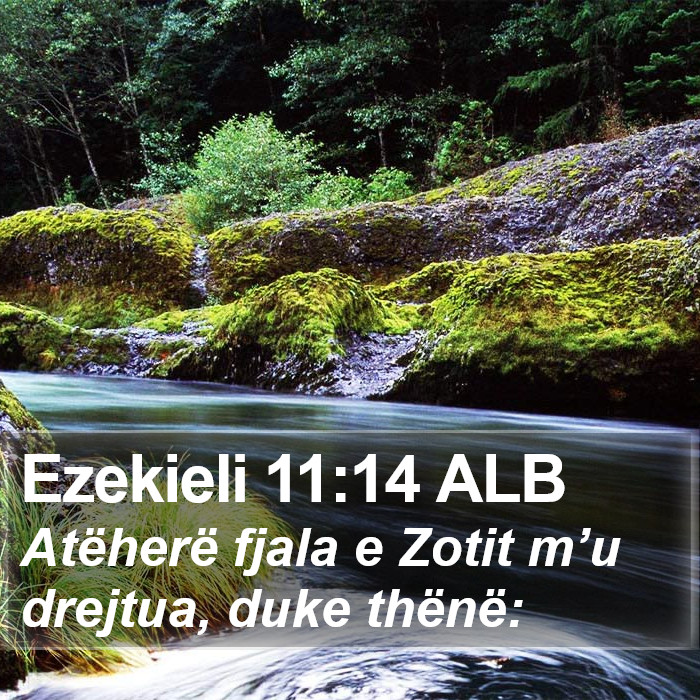 Ezekieli 11:14 ALB Bible Study