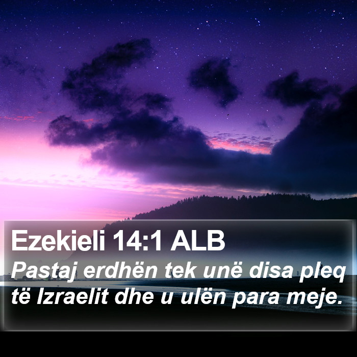 Ezekieli 14:1 ALB Bible Study