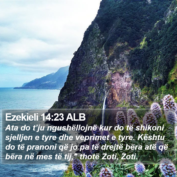 Ezekieli 14:23 ALB Bible Study