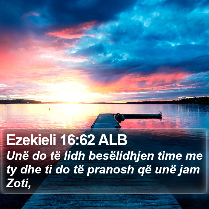 Ezekieli 16:62 ALB Bible Study