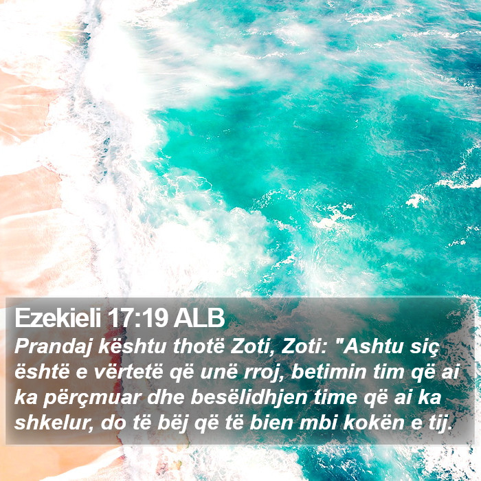 Ezekieli 17:19 ALB Bible Study