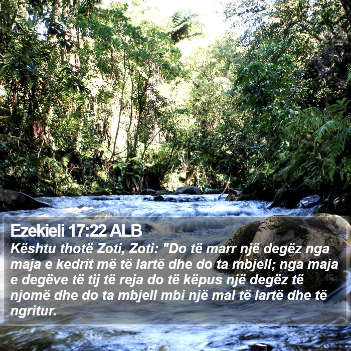 Ezekieli 17:22 ALB Bible Study