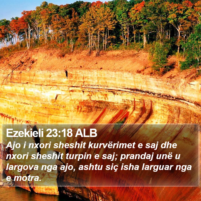 Ezekieli 23:18 ALB Bible Study