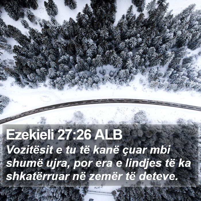 Ezekieli 27:26 ALB Bible Study