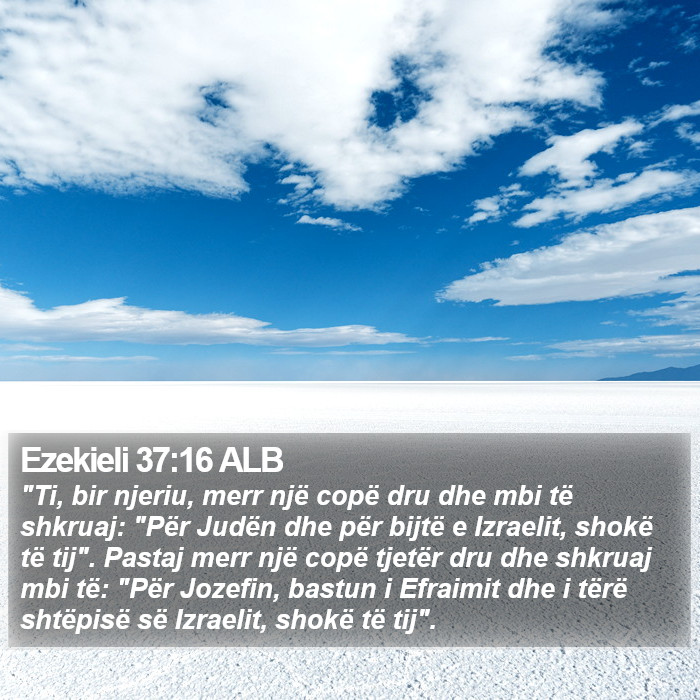Ezekieli 37:16 ALB Bible Study