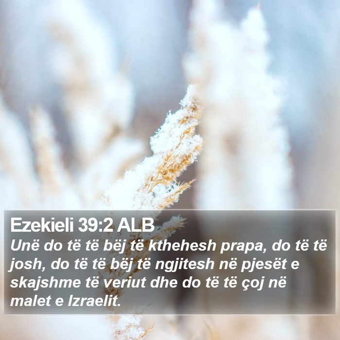 Ezekieli 39:2 ALB Bible Study