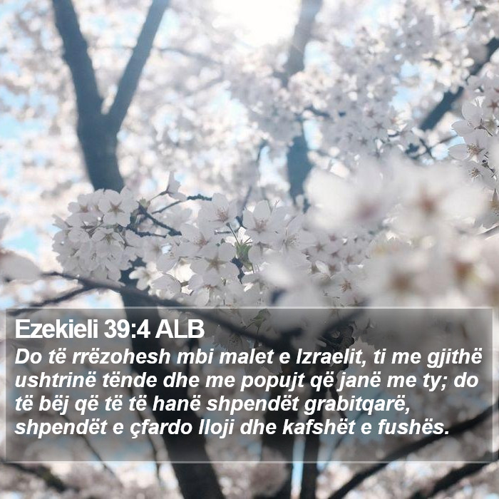 Ezekieli 39:4 ALB Bible Study