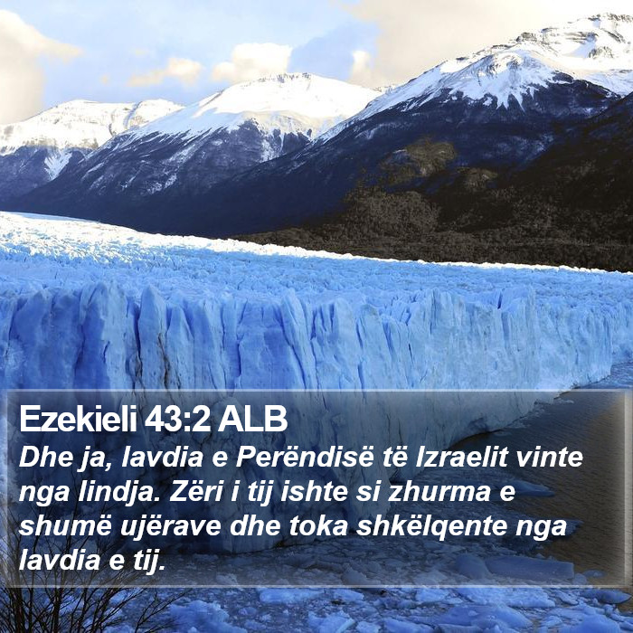 Ezekieli 43:2 ALB Bible Study