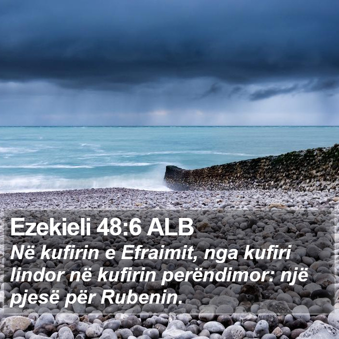 Ezekieli 48:6 ALB Bible Study