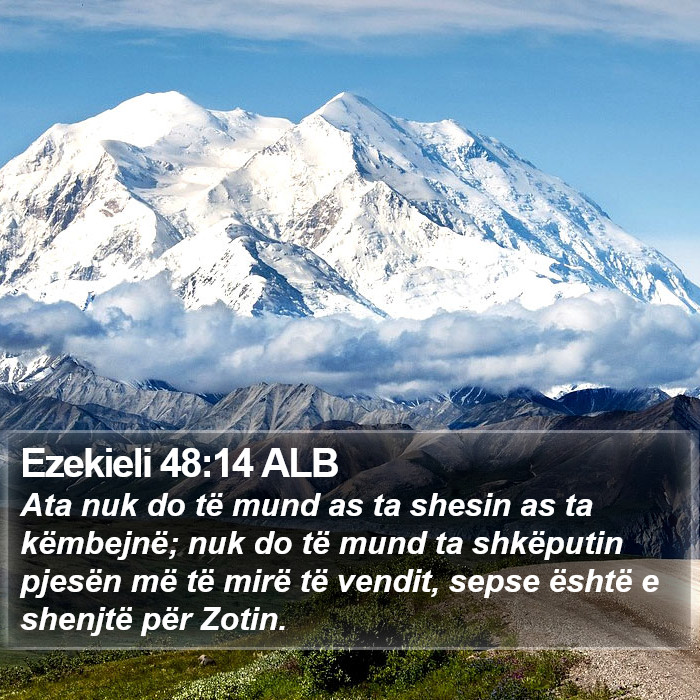 Ezekieli 48:14 ALB Bible Study