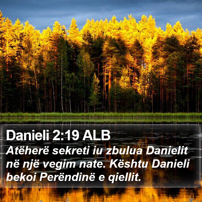 Danieli 2:19 ALB Bible Study