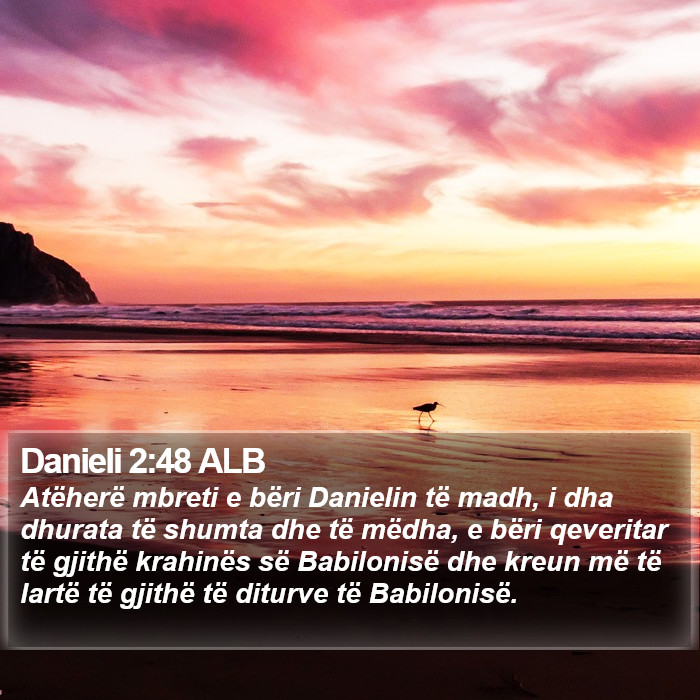 Danieli 2:48 ALB Bible Study