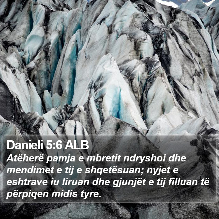 Danieli 5:6 ALB Bible Study