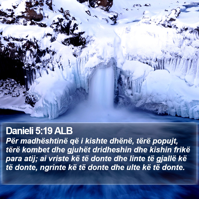 Danieli 5:19 ALB Bible Study