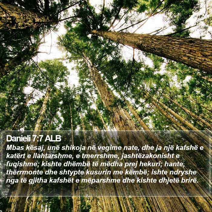 Danieli 7:7 ALB Bible Study