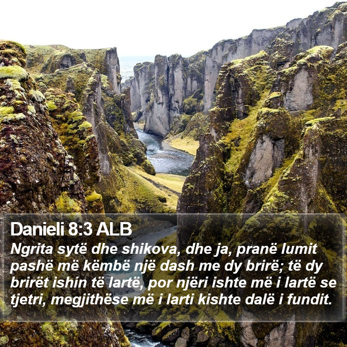 Danieli 8:3 ALB Bible Study