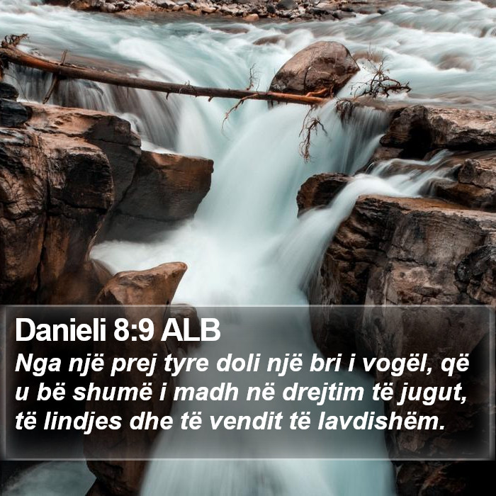 Danieli 8:9 ALB Bible Study