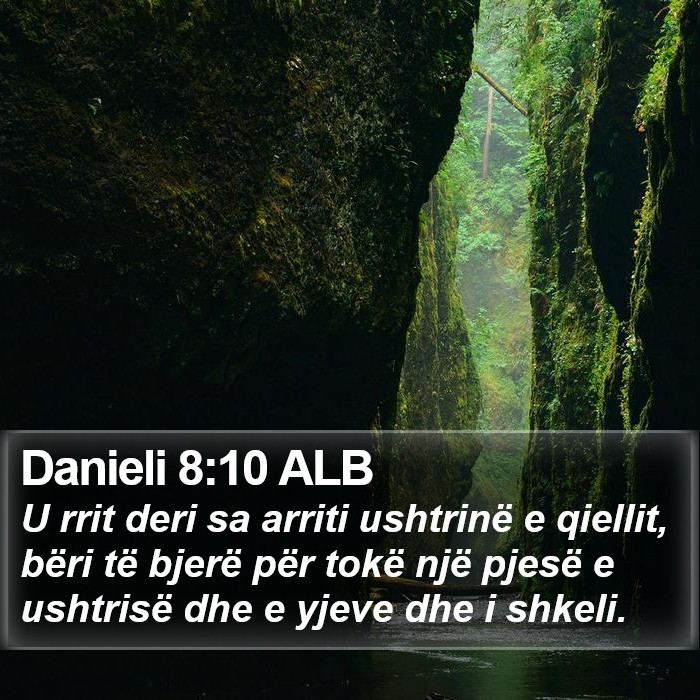 Danieli 8:10 ALB Bible Study