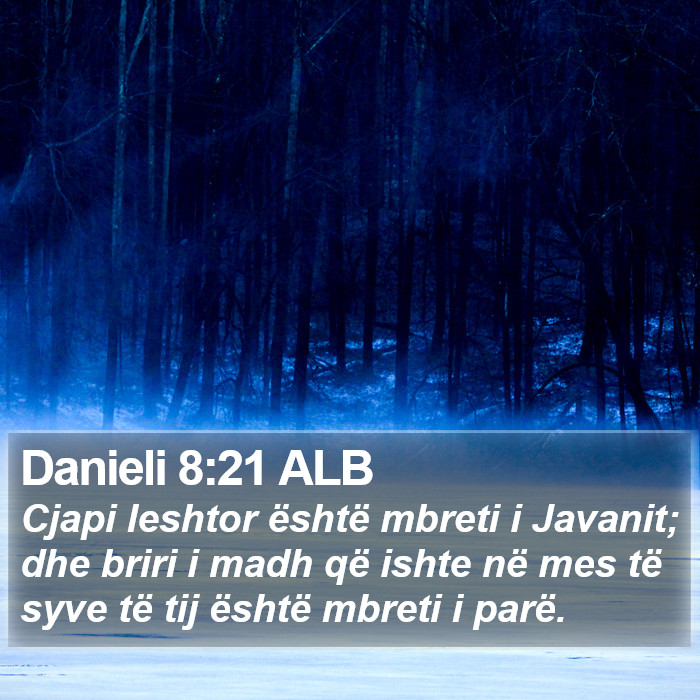 Danieli 8:21 ALB Bible Study