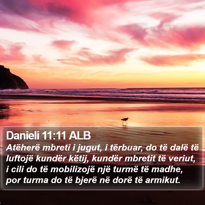 Danieli 11:11 ALB Bible Study