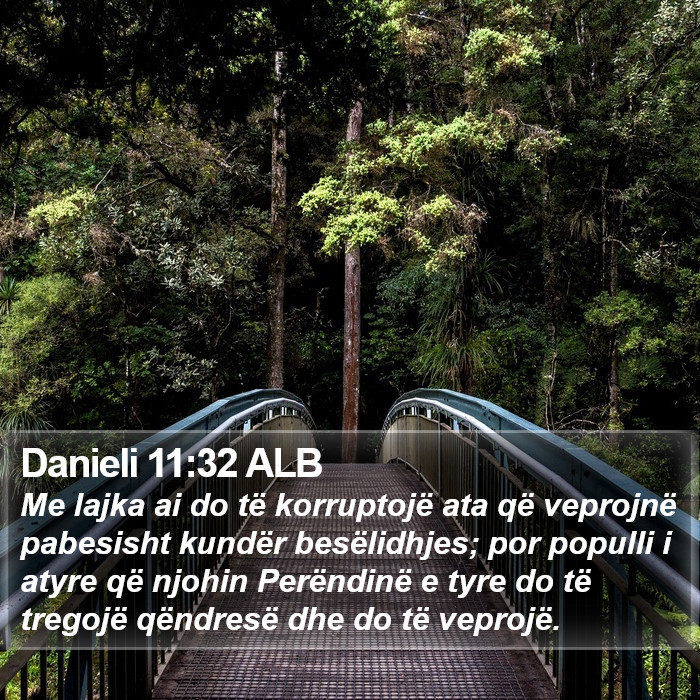 Danieli 11:32 ALB Bible Study