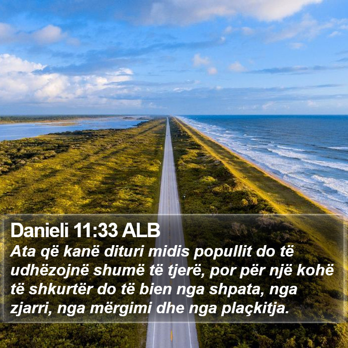 Danieli 11:33 ALB Bible Study