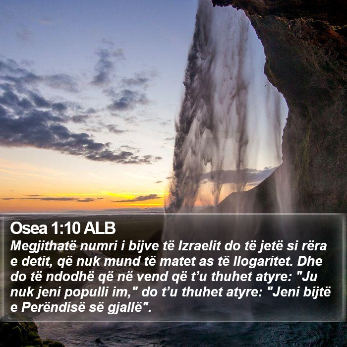 Osea 1:10 ALB Bible Study