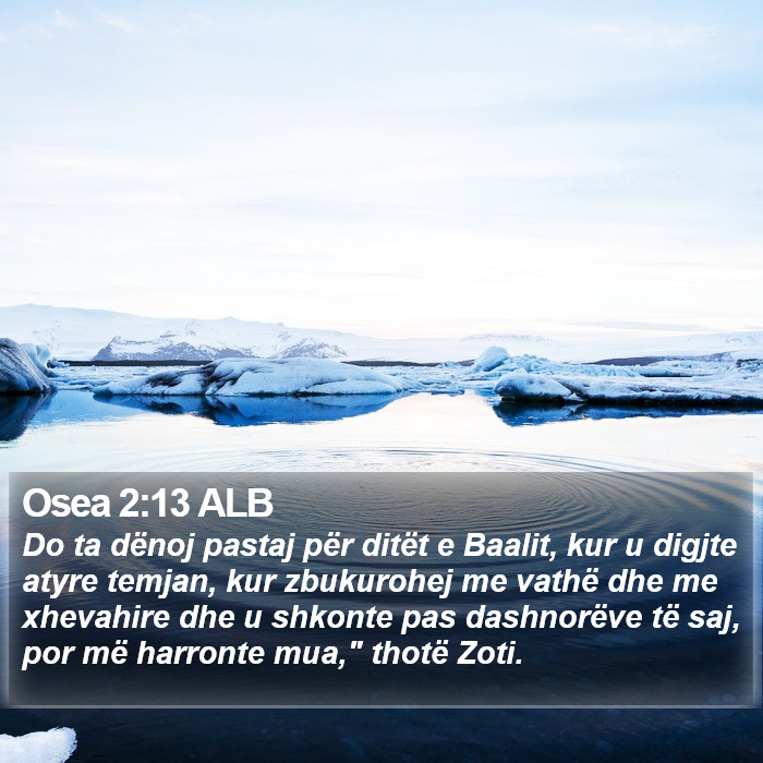 Osea 2:13 ALB Bible Study