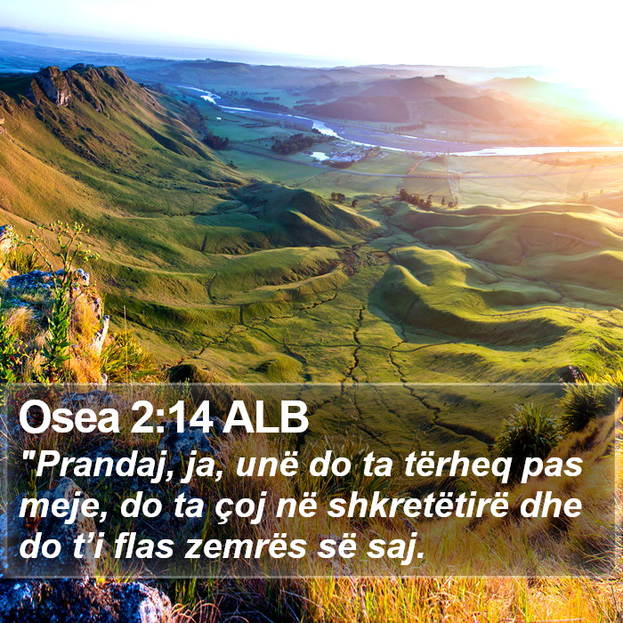 Osea 2:14 ALB Bible Study