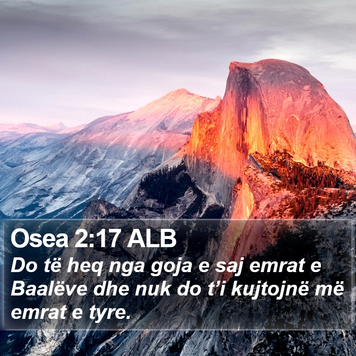 Osea 2:17 ALB Bible Study
