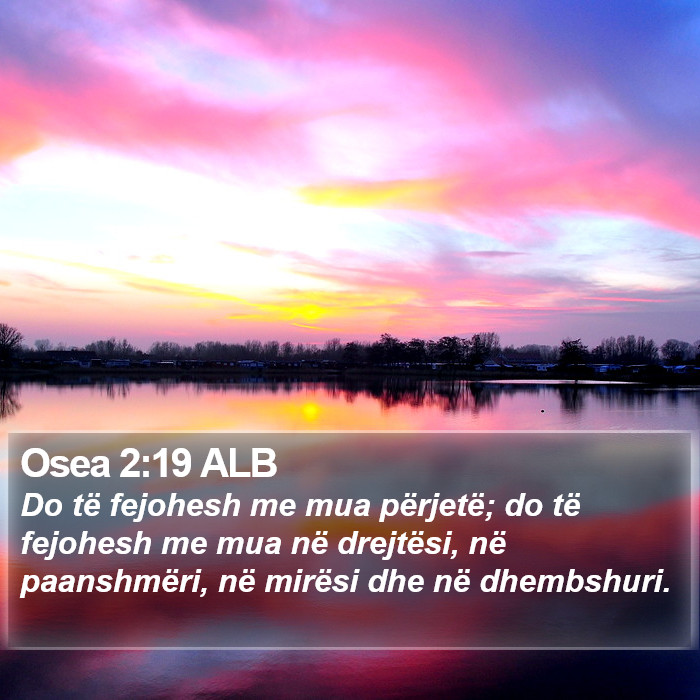 Osea 2:19 ALB Bible Study