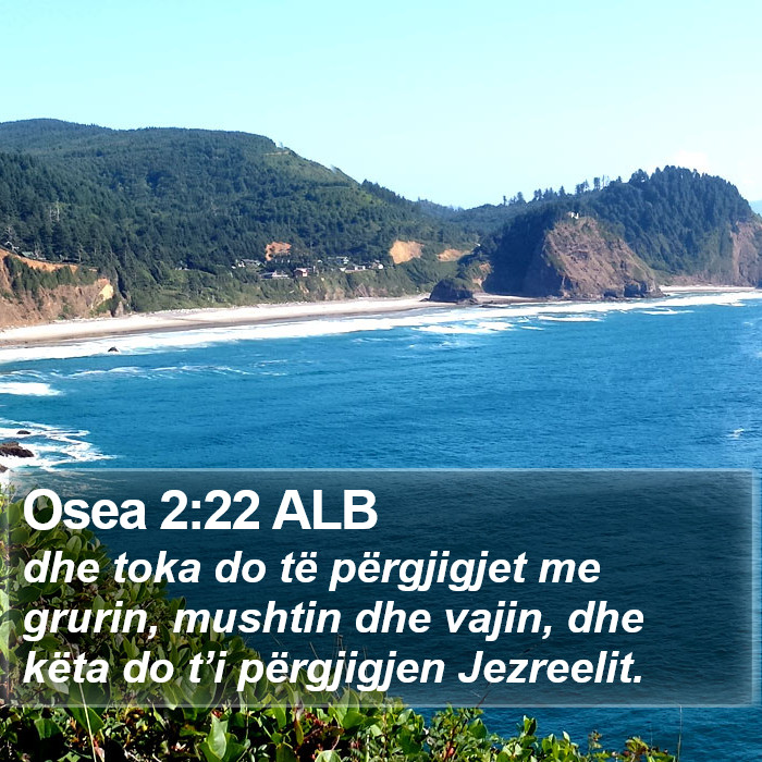 Osea 2:22 ALB Bible Study